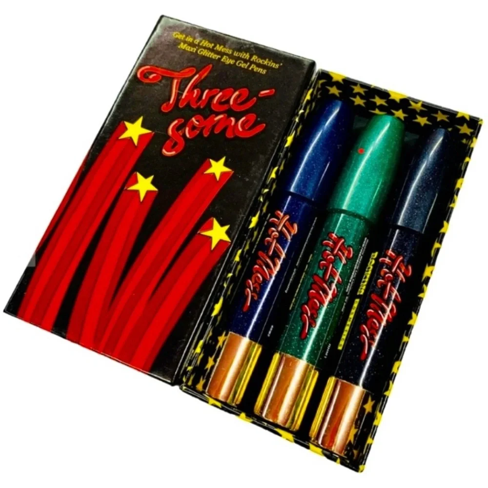 NEW Rockins Hot Mess Glitter Gel Pens Set NIB